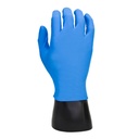 Guante, Desechable Nitrilo 4.5 mil
sin Polvo The Safety Zone (Paq. con
100 Pieza), Azul, GNPR-LG-1M, LG