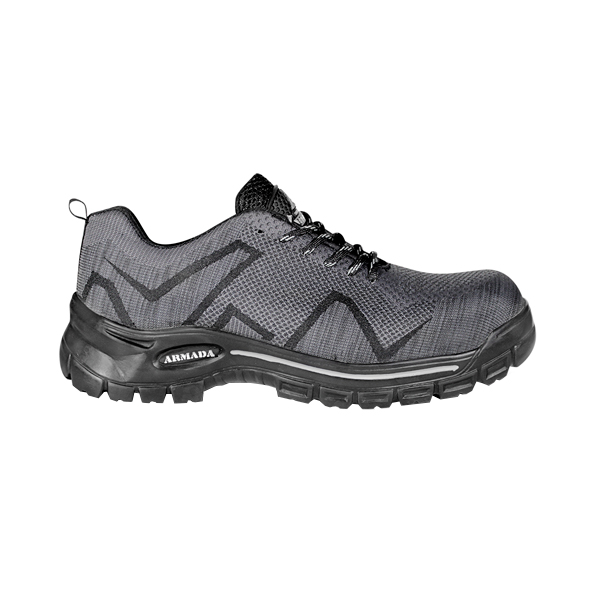 Zapato Tenis con Casco de Policarbonato Dieléctrico X-Port Armada Gris/Negro 1951