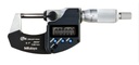 Mitutoyo Micrómetro digital 293-340-30, pulgada/métrico, tope de trinquete, rango de 0-1" (0-25.4mm), resolución de 0.0005" (0.001mm) precisión, cumple con las especificaciones IP65