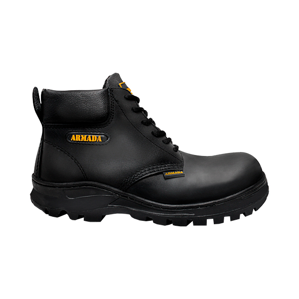 Zapato Borceguí con Casco de Poliamida Armada Negro 103 #28