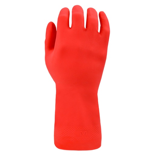 [EPP-0028] Guante, para Uso Doméstico Económico DermaCare (Par), Rojo, 56-131, # 8