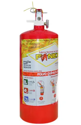Extintor industrial, marca Fanex, modelo 4.5kg